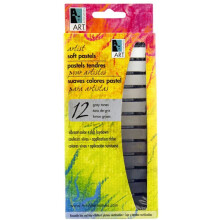 Konstalternativ Pastell Grtoner 12-Set