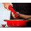 Le Creuset Le Creuset Pepper Mill  8"""" x 2 1/2""""  Cerise 2