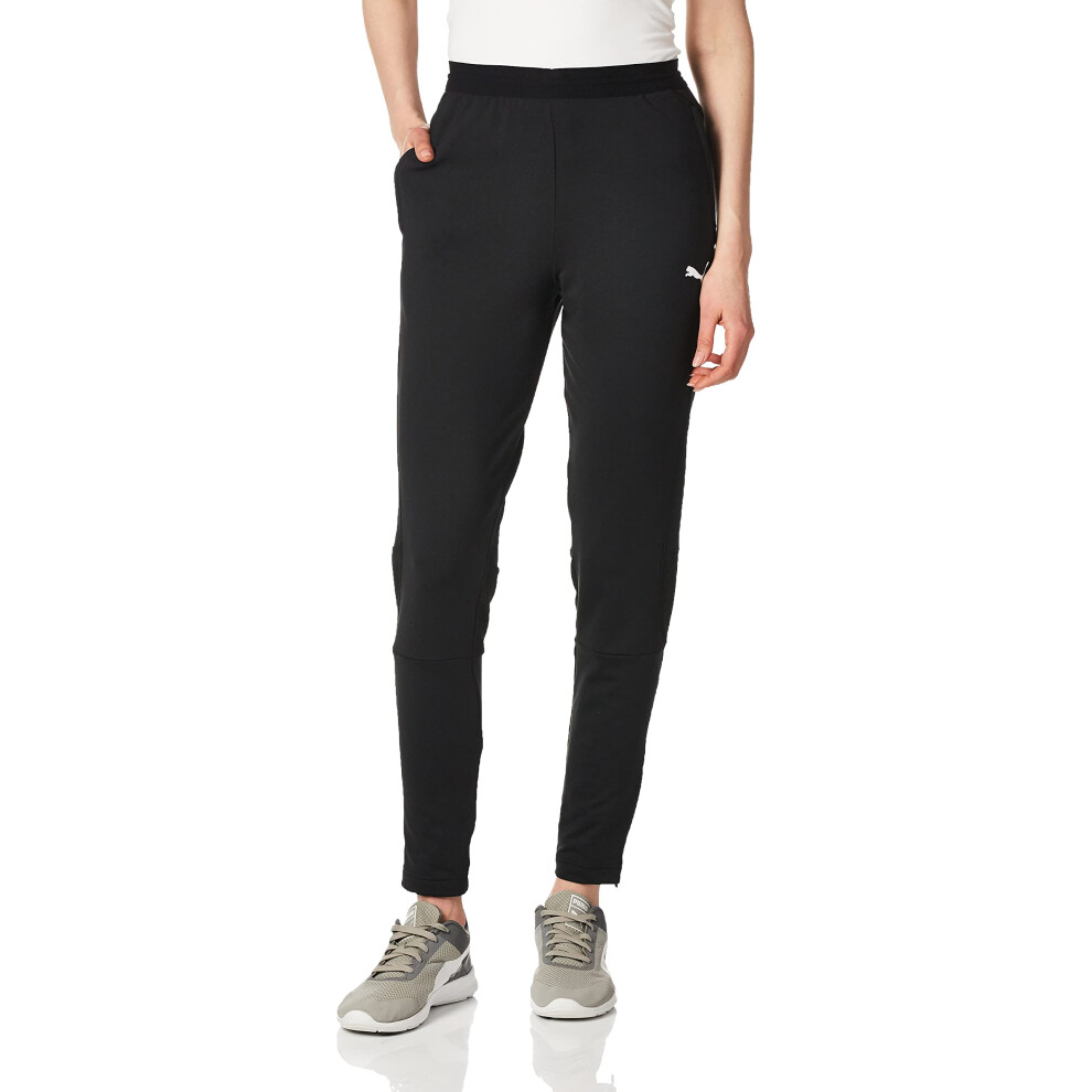 PUMA Women's Liga Training Pants  Black-white