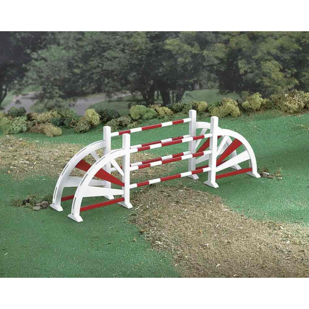 Breyer Show Jumping Oxer Jump - Rood En Wit-image