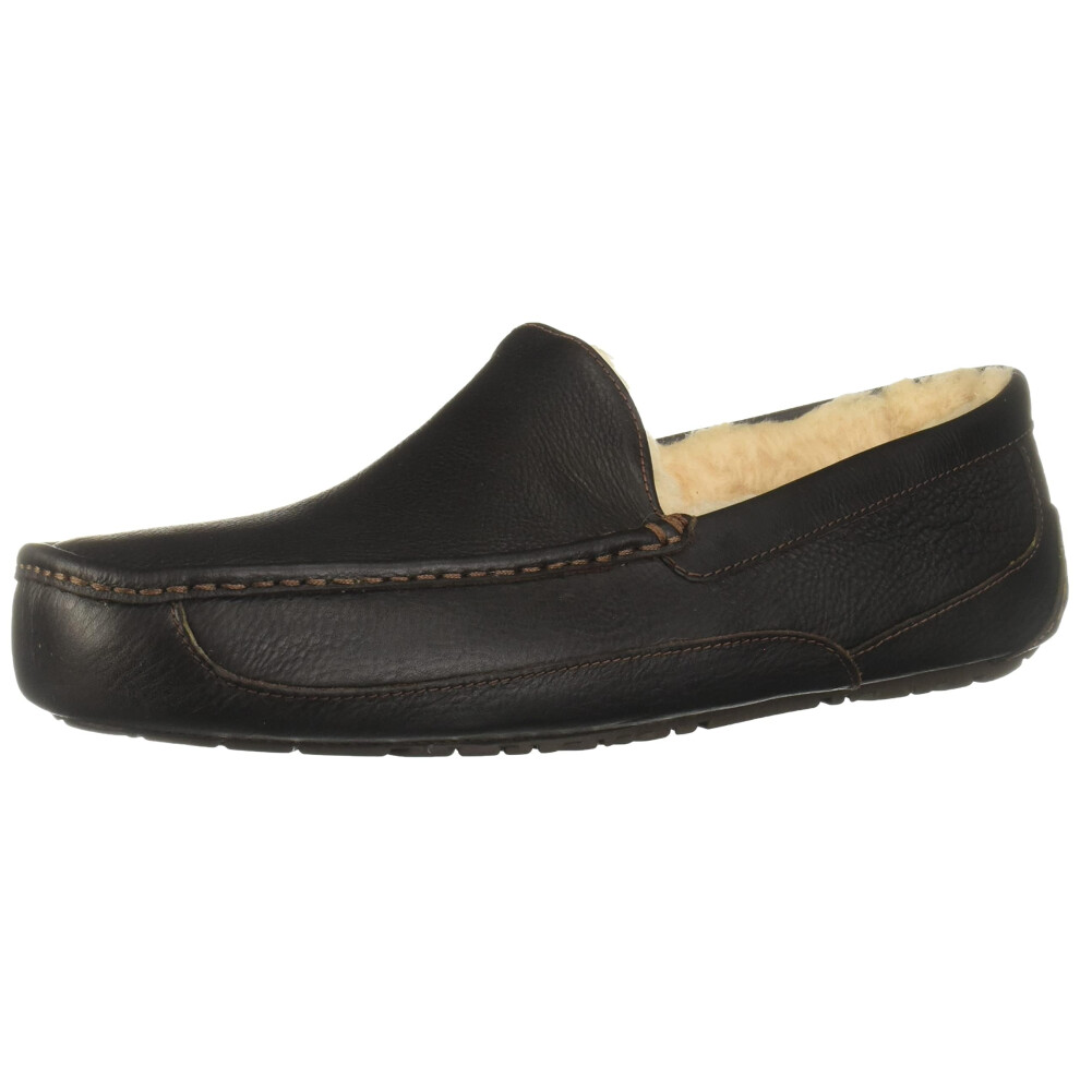 UGG Men's Ascot Slipper  China Tea Leather  14