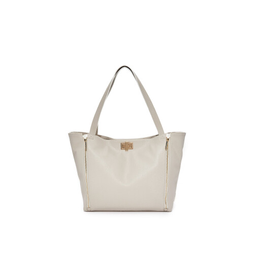 Rosie Pope Wickeltasche Sloane Tote Grau/Wei
