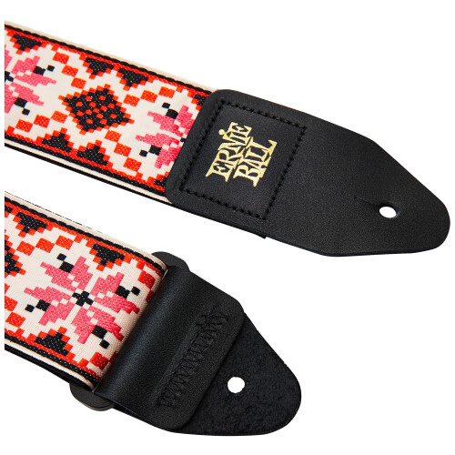 Ernie Ball Cinnamon Needlepoint Jacquard Strap 1