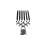 Kit staffa di montaggio per gradini grezzi Dee Zee DZ15316 1