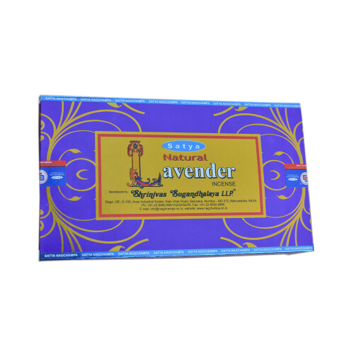Satya Natural Lavendel R?gelse Sticks 12 Pack 1