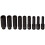 Grey Pneumatic Corp - 1/4Dr 9Pc Διπλό Μαγνητικό (9709DG) 1