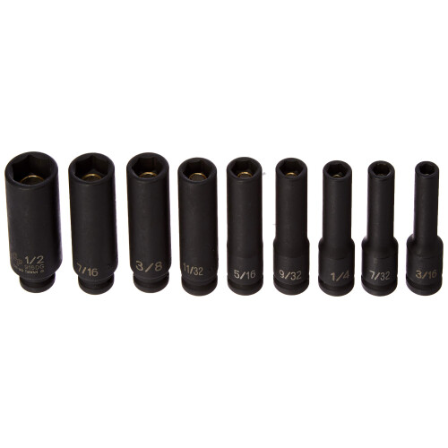 Grey Pneumatic Corp - 1/4Dr 9Pc Διπλό Μαγνητικό (9709DG)