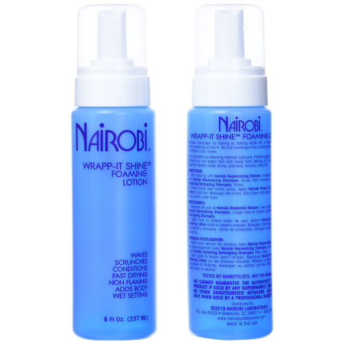 Nairobi Wrapp-it Shine Foaming Lotion 2 Count 2