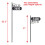 Nite Bright Scroll Reflective Address Post Sign 3