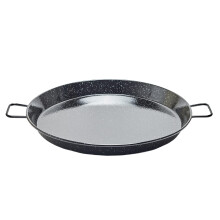 Garcima 20-Inch Enameled Steel Paella Pan 50cm