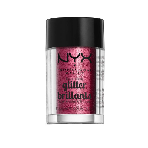 NYX Professional Makeup NYX PROFESSIONAL MAKEUP Face & Body Glitter  Red