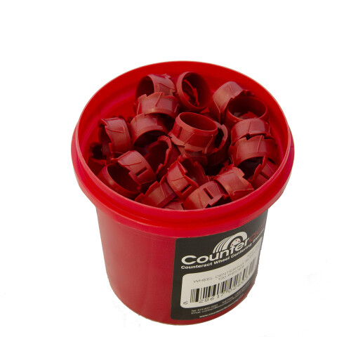 Counteract hjulcentreringshylstre (100PK 22mm)