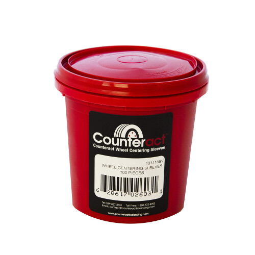 Counteract hjulcentreringshylstre (100PK 22mm) 1