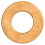 Hillman 1298 3/8 in. Flat Washer - Brass 16-Pack 1