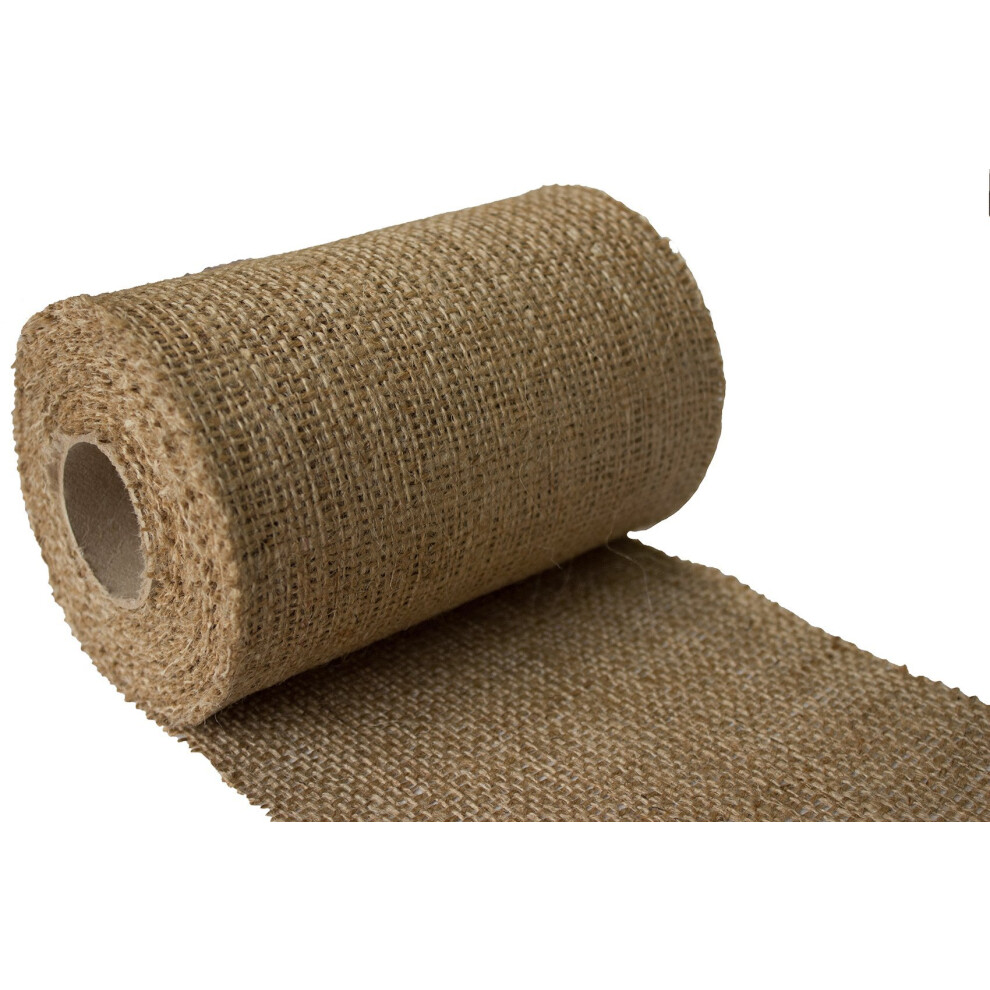 Rouleau de ruban de toile de jute Burlapper 6"""" x 10 yards
