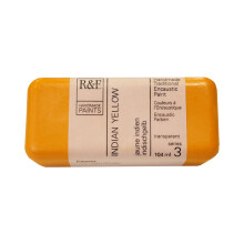 R&F Artist Encaustic Paint Indiaas Geel 104 ml