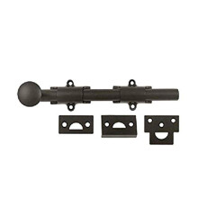 Deltana 8SB10B HD Solid Brass 8-Inch Surface Bolt