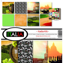 Reminisce ITA-200 Italia Scrapbook-Sammelset