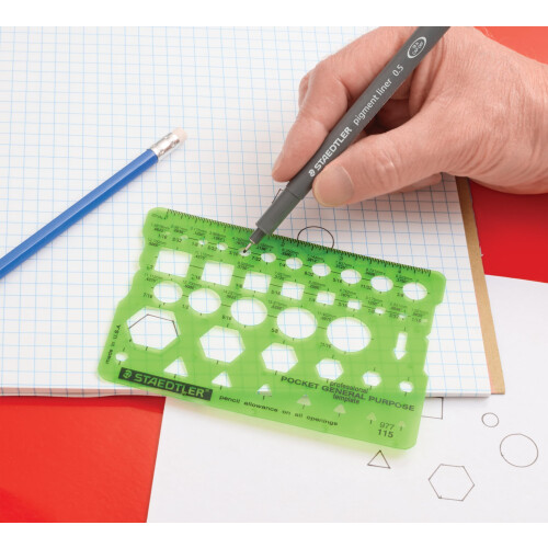 Staedtler Staedtler Technical Drawing Template (977 115 02) 1