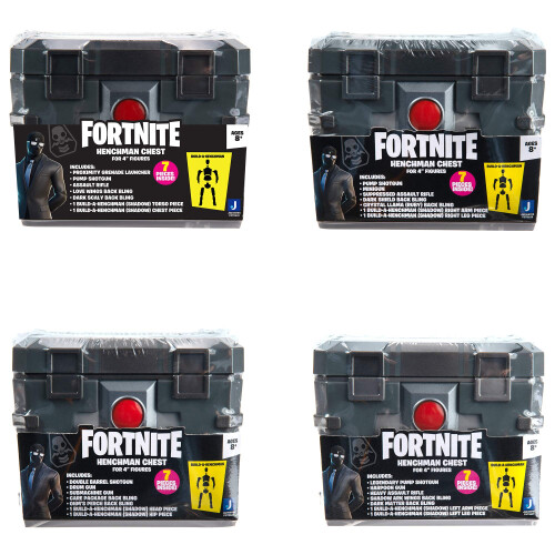 Fortnite Fortnite Henchman Chest Collectible Accessory Set 1