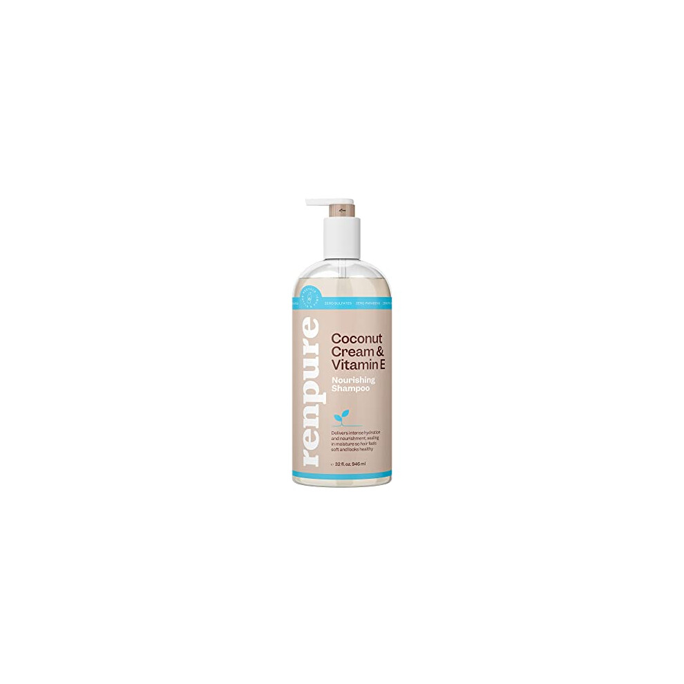 Renpure, Llc Renpure Coconut Cream Nourishing Shampoo 32 Ounce