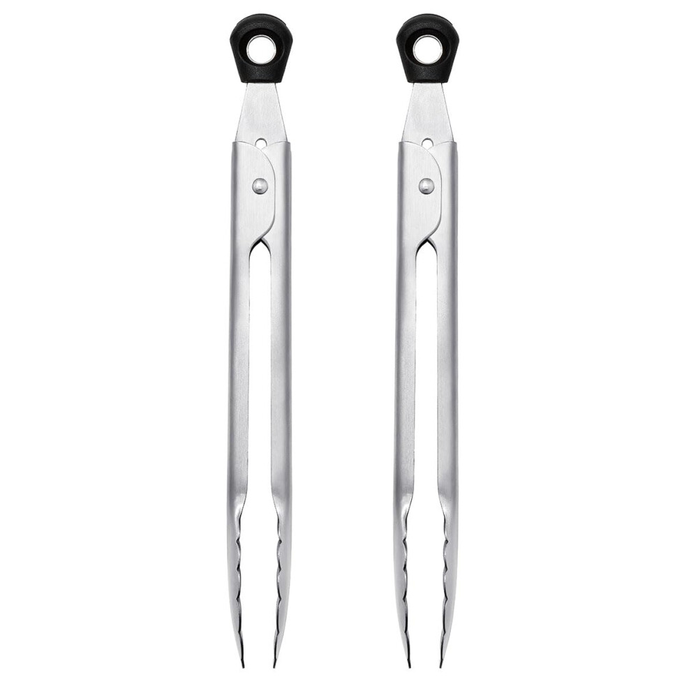 OXO Good Grips Stainless Steel Mini Tongs - 2 Pack