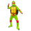 TMNT Raphael Boys costume Jumpsuit and Mask Large 1
