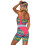80s Cardio Cutie 4 PC includ - SMALL / MULTICOLOR 2