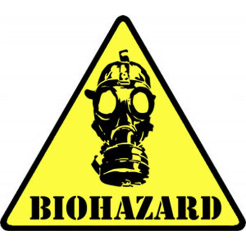 C&D Visionary Application Biohazard Mask Patch 2""""