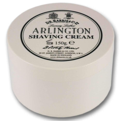 D.R. Harris & Co. Arlington Scheercrème Kom 150g 2