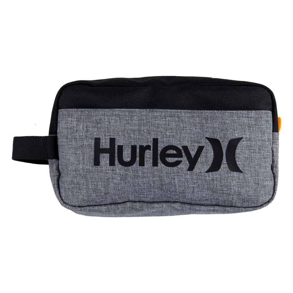 Hurley Kid's Dopp Kit  Dark Grey Heather/Black  O/S-image-OPC-PFMPMVB-NEW