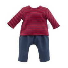 Corolle: Gestreept T-shirt en broek 14/36 cm (140630)