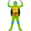 TMNT Leonardo Boys costume Jumpsuit and Mask Large 2