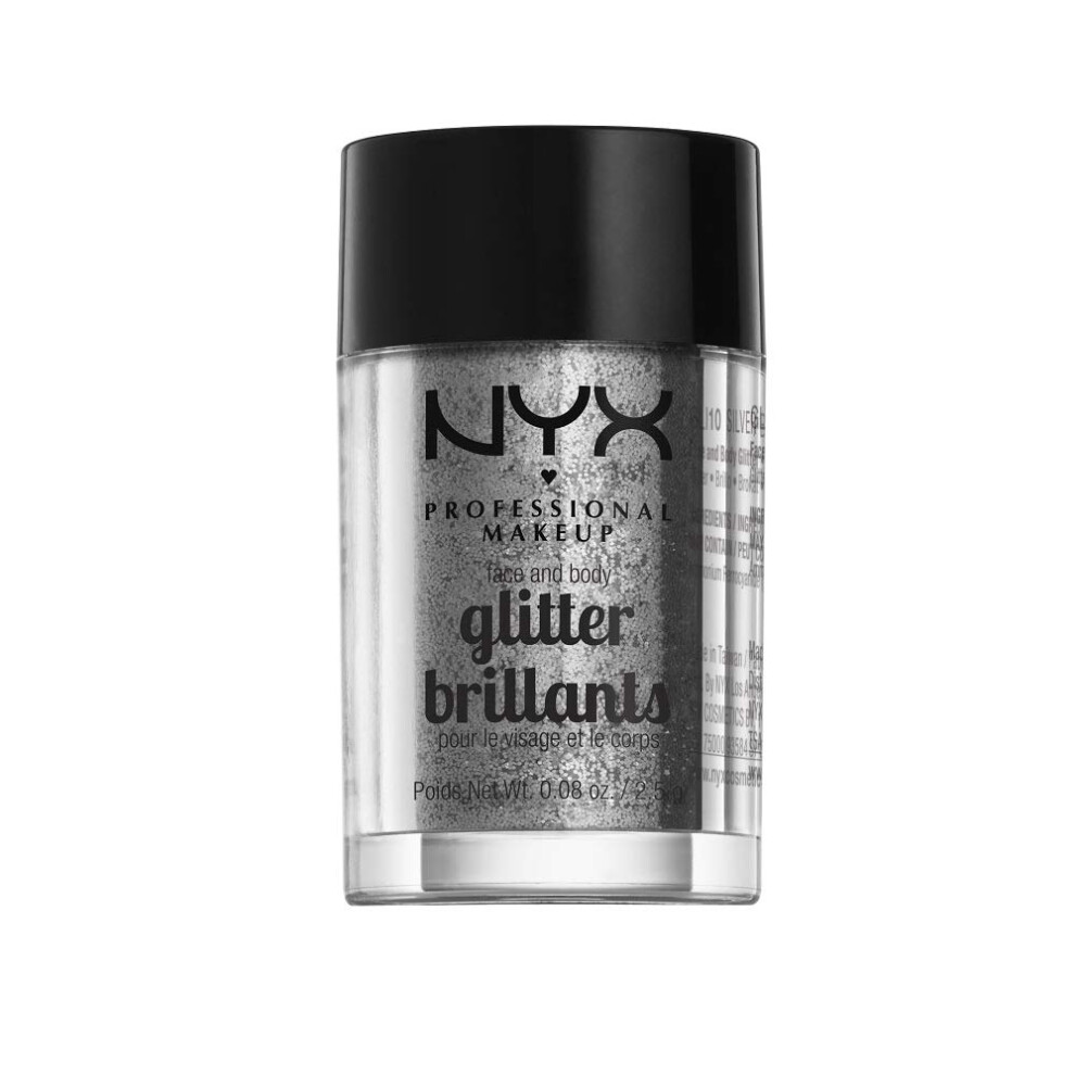 Nyx Professional Makeup Silver Face & Body Glitter