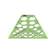 Szablon elipsy izometrycznej Rapiddesign po 1 szt. (R123)