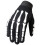 Hot Leathers Skeleton Mechanic Gloves (Black  Large) 1