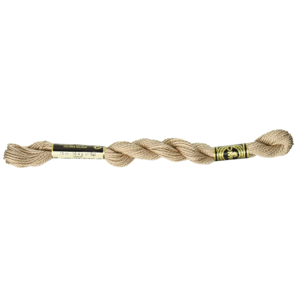 DMC 115 3-842 Pearl Cotton Thread  Light Beige Brown