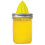 Jarware Juicer Lid for Wide Mouth Mason Jars  Yellow 1