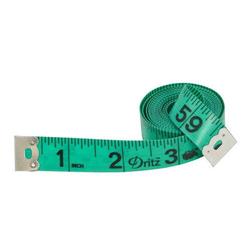 DRITZ 836 Fita de fita de moda Medida 5/8 por 60 polegadas 2