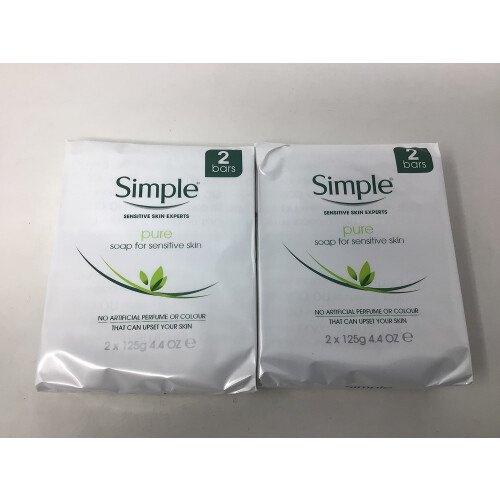 Simple Simple 2-pack Pure Soap For Sensitive Skin for Women 1