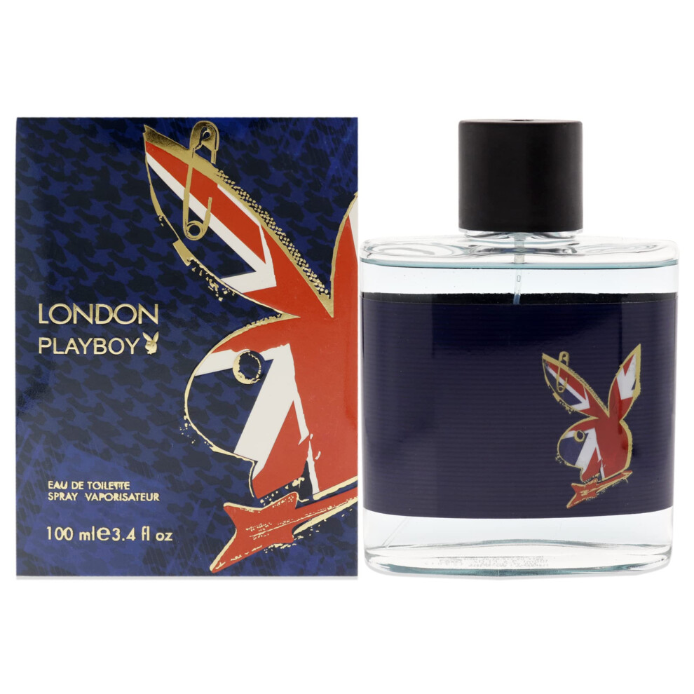 Playboy London by Playboy for Men - 3.4 oz EDT Spray