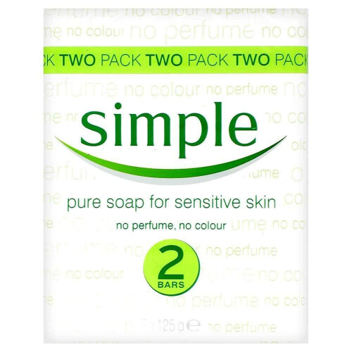 Simple Simple 2-pack Pure Soap For Sensitive Skin for Women