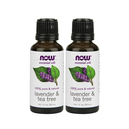 NOW Foods Λάδι λεβάντας και τεϊόδεντρου 1 ουγγιά υγρού (συσκευασία των 2)