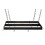 Support     casseroles rectangulaire noir Rogar avec barre centrale 30""""x15"""" 1