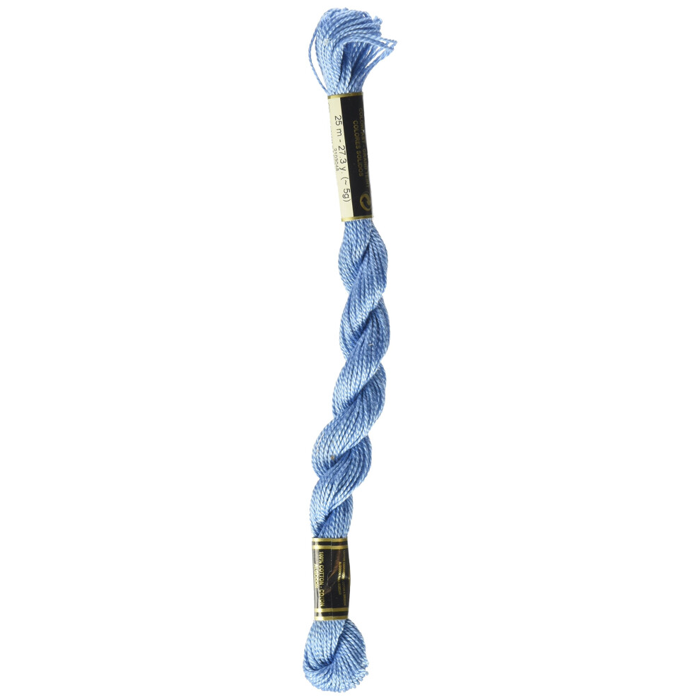 DMC 115 5-813 Pearl Cotton Thread  Light Blue  Size 5