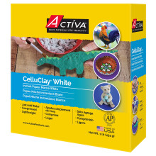 ACTIVA CelluClay Instant Paper Mache 0,5 kg Valkoinen