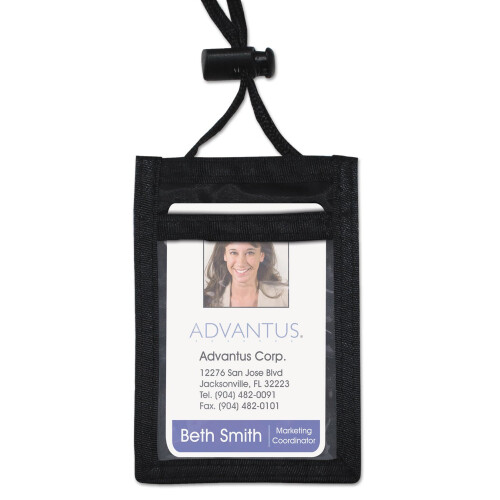 Advantus Vertical ID/Convention Neck Pouch (AVT75453)