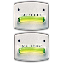Prime Products 28-0166 Biały, poziom stopniowany – 2 sztuki
