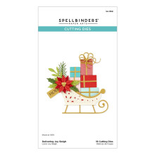 Kovov    leptan       abl   ny Spellbinders Delivering Joy Sleigh