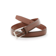 Perry Ellis Herren-Leder-Amigo-Kleidergrtel, Braun, 48